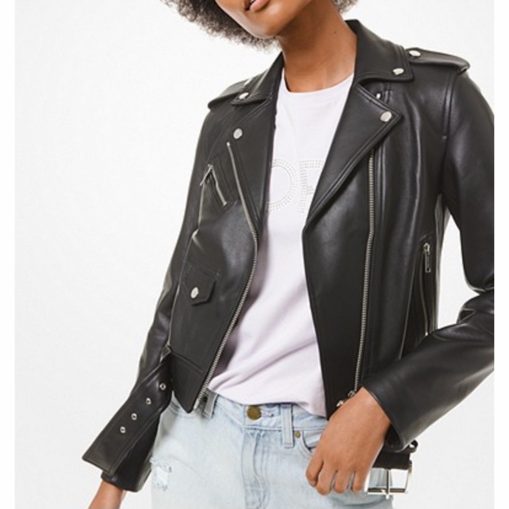 Michael Kors Leather Jacket